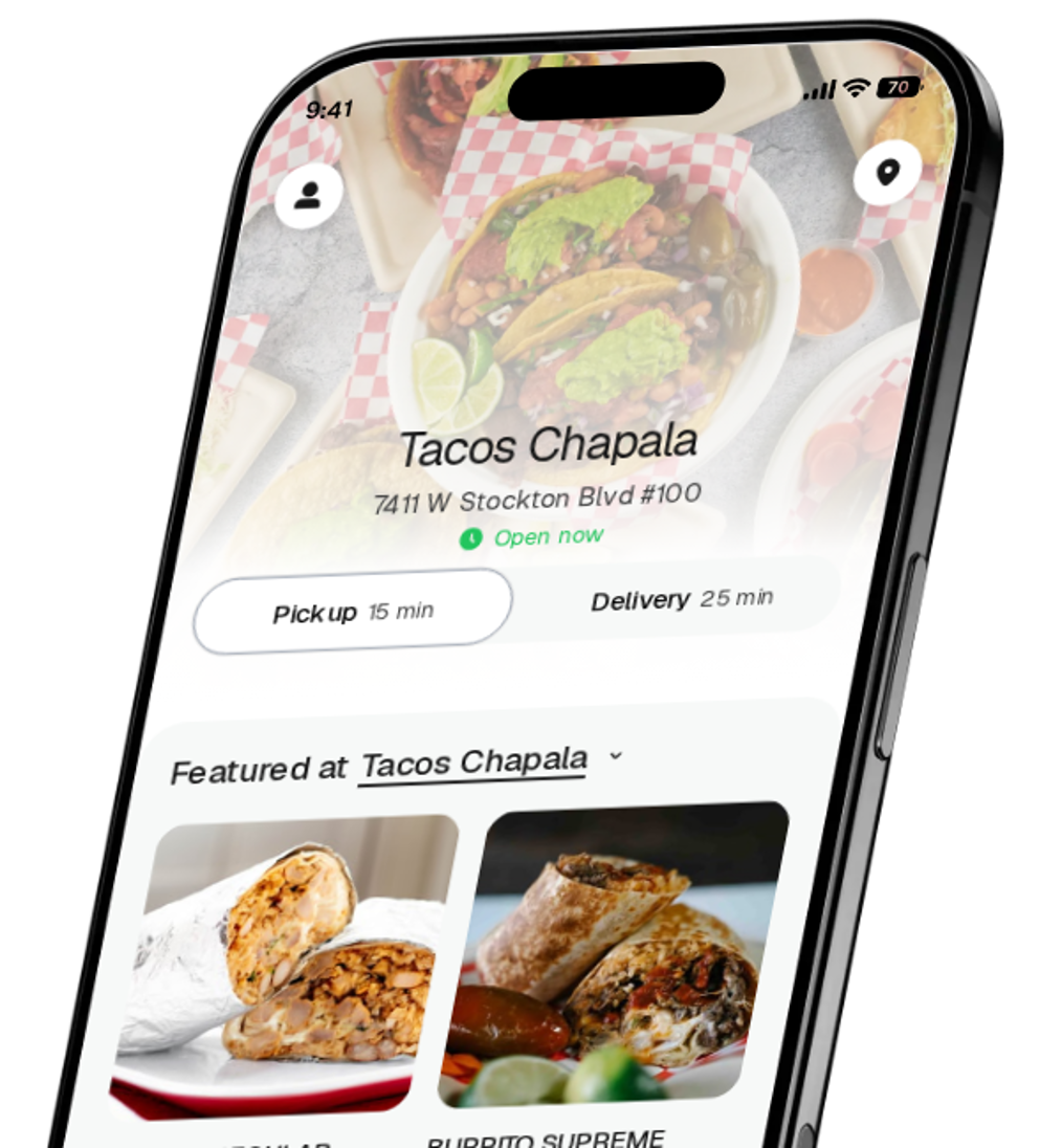 Tacos Chapala app preview